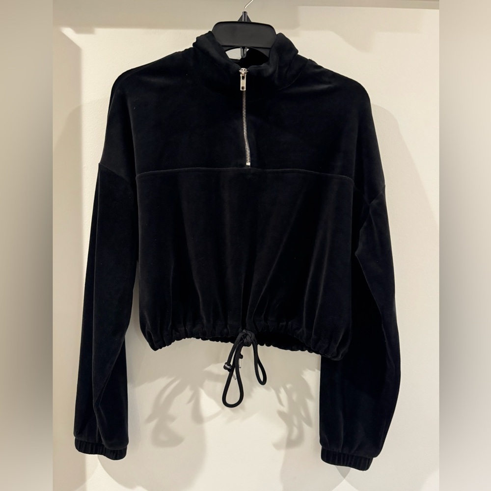 Forever 21 black tracksuit set